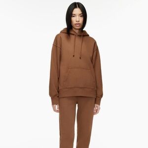 NWT - TNA Cozy Boyfriend Hoodie - GD Cognac Teinture - Size Small